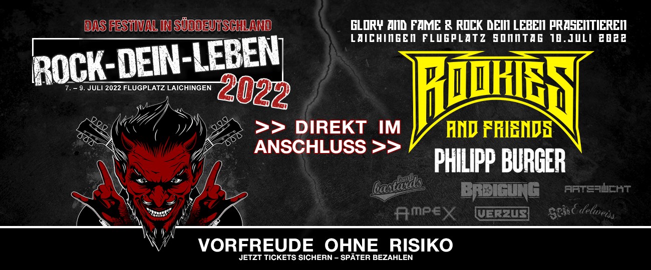Vorfreude ohne Risiko, ROCK-DEIN-LEBEN!